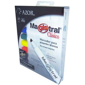 MARCADOR MAGISTRAL C/8 COLORES SURTIDOS