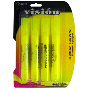 MARCATEXTO AMARILLO VISION B/4