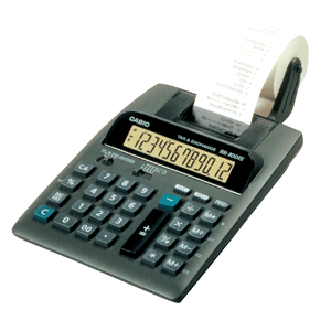 SUMADORA HR-100/HR-100RC CASIO SUMADORA HR-100/HR-100RC CASIO