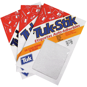 ETIQUETA TUK 9x13 C3,360 ETIQUETA TUK 9x13 C3,360