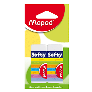 BORRADOR SOFTY PAQ/2