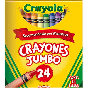 CRAYONES JUMBO CAJA C/24