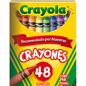 CRAYONES CRAYOLA CLASICOS 48U