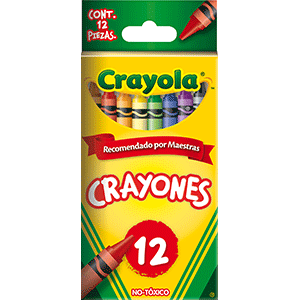 CRAYONES CRAYOLA CLASICOS 12U