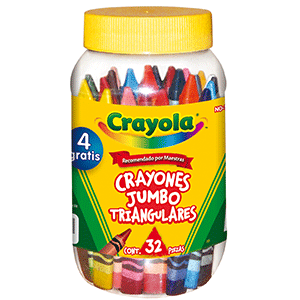 CRAYONES CRAYOLA JUMBO 28U