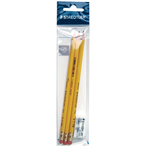 LAPIZ DE GRAFITO N0.2 + GOMA STAEDTLER