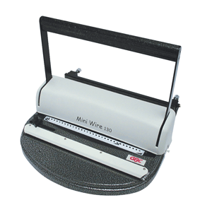 ENCUADERNADORA Y PERFORADORA MINIWIRE 130