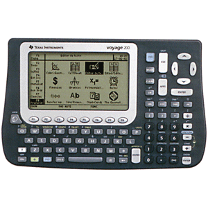CALCULADORA TEXAS INSTRUMENT VOYAGE 200 (GRAFICA) CALCULADORA TEXAS INSTRUMENT VOYAGE 200 (GRAFICA)
