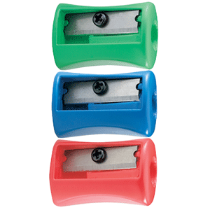 SACAPUNTAS PLASTICO B/3 MAPED