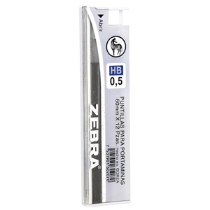 MINAS ZEBRA GRAFITO 0.7 HB 2U