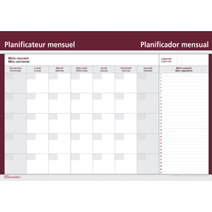 PLANEADOR MENSUAL 17 X 24