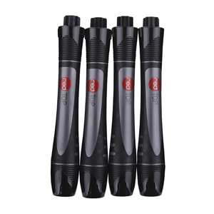 PAQ 4 MARCADORES PERMANENTES FORAY TINTA NEGRA