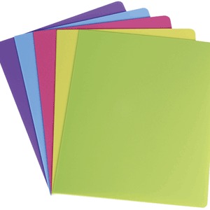 CUBIERTAS PLASTICAS COLORES SURTIDOS TEENS P/25