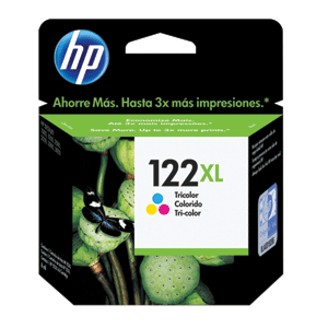 CARTUCHO DE TINTA HP 122XL TRICOLOR ORIGINAL 