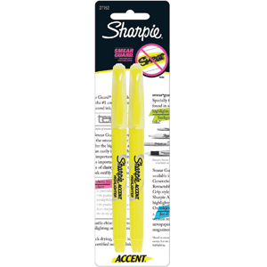 MARCATEXO SHARPIE ACCENT DELGADO AMARILLO 2U