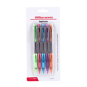 PORTAMINAS SHINY.5MM B/5 PZS (VARIOS COLORES) PORTAMINAS SHINY.5MM B/5 PZS (VARIOS COLORES)