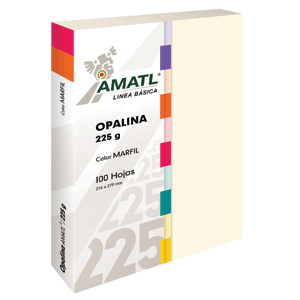 OPALINA AMATL MARFIL 225G CARTA 100 HJS