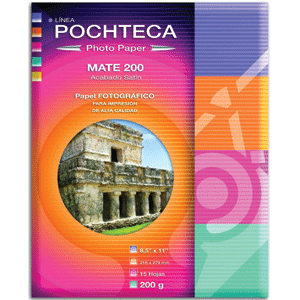 PAPEL POCHTECA (FOTOGRAFICO TAMANO CARTA 20 HOJAS) PAPEL POCHTECA (FOTOGRAFICO TAMANO CARTA 20 HOJAS)