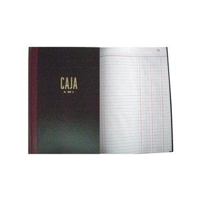 LIBRO CONTABLE CAJA 100 HOJAS