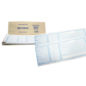 TALONARIO DE RECIBOS 100 HOJAS