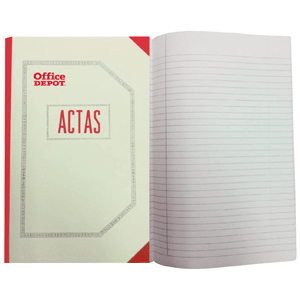 CUADERNO DE ACTAS 50 HOJAS
