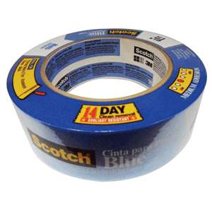 MASKING TAPE SCOTCH AZUL 1.5  X 60YDS