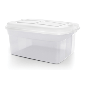 CAJA PARA ARCHIVO JUMBO, TAPA BLANCA, 56LTS