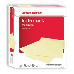 FOLDER CARTA MANILA OD 100 P. TRADICIONAL FOLDER CARTA MANILA OD 100 P. TRADICIONAL