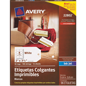 ETIQUETA COLGANTE IMPRIMIBLE