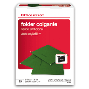 FOLDER COLGANTE OD CTA VERDE FOLDER COLGANTE OD CTA VERDE