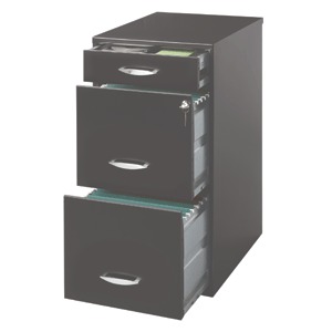 ARCHIVERO 3 GAVETAS NEGRO CARTA ARCHIVERO 3 GAVETAS NEGRO CARTA