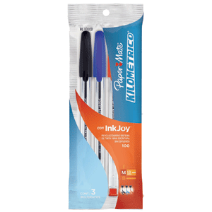 BOLIGRAFO PAPER MATE KILOMETRICO 100COLORES SURTIDOS 1.00MM 4U BOLIGRAFO PAPER MATE KILOMETRICO 100COLORES SURTIDOS 1.00MM 4U