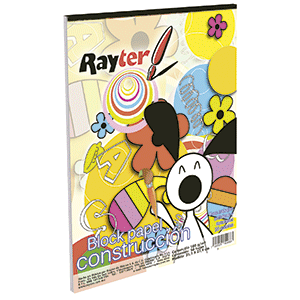 BLOCK RAYTER CONSTRUCCION CHICO CARTONCILLO 10 COLORES 50H BLOCK RAYTER CONSTRUCCION CHICO CARTONCILLO 10 COLORES 50H