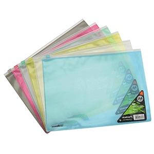 SOBRE PP C-ZIPPER 10 X 24CM SOBRE PP C-ZIPPER 10 X 24CM