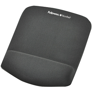 MOUSE PAD C/ REPOSAMUÑECA PLUSHTOUCH GRAFITO