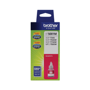 BOTELLA DE TINTA BROTHER BT5001M (MAGENTA)
