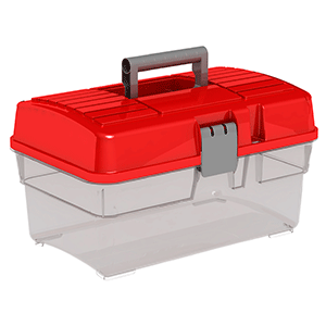 CAJA HANDBOX (MEDIANA, 10 LTS, TAPA DE COLORES) CAJA HANDBOX (MEDIANA, 10 LTS, TAPA DE COLORES)