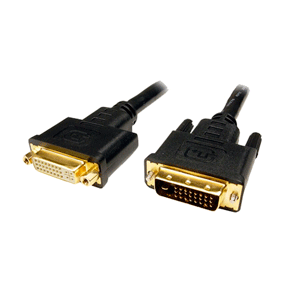 CABLE DV(M)I A DVI(F) CABLE DV(M)I A DVI(F)