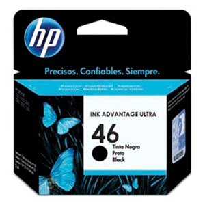 CARTUCHO ORIGINAL DE TINTA NEGRA HP 46 ADVANTAGE