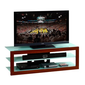 MUEBLE DE TV CRISTAL Y MDF MUEBLE DE TV CRISTAL Y MDF