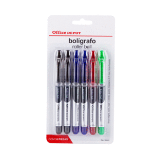 ROLLER BALL P/6 SURTIDO OD ROLLER BALL P/6 SURTIDO OD