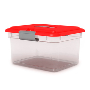 CAJA (PLASTICA, ORGANIZADORA, CON TAPA, 12 LTS) CAJA (PLASTICA, ORGANIZADORA, CON TAPA, 12 LTS)