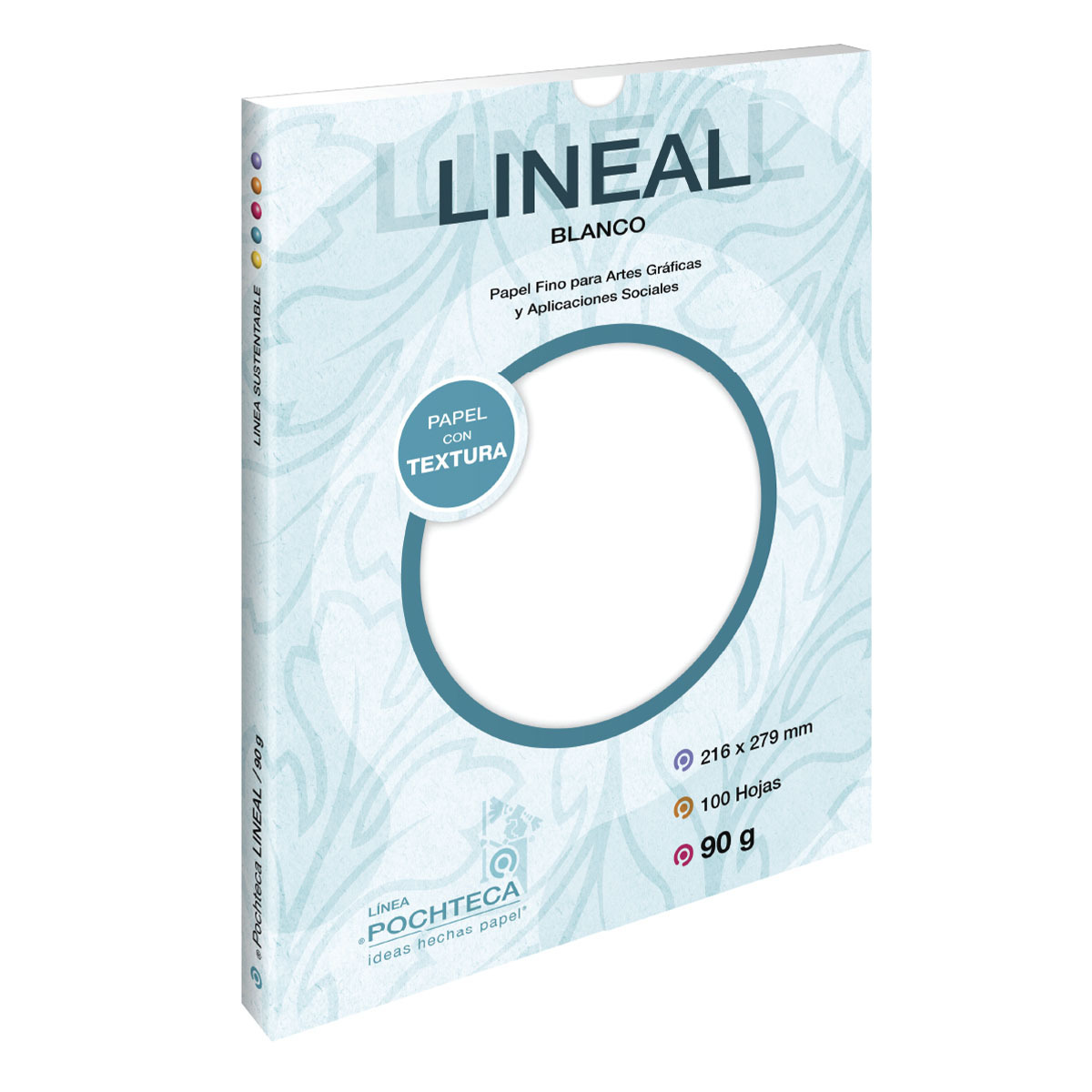 GOFRADO LINEAL BLANCO 90G CARTA 100 HJS