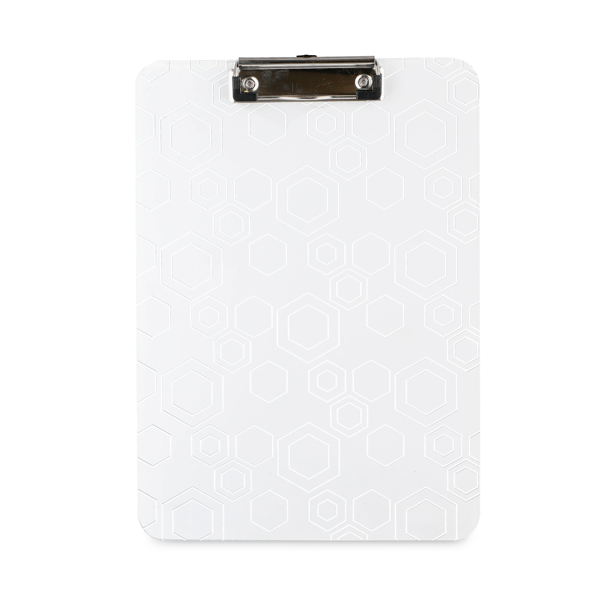 TABLA CLIP ACRILICO BLANCA