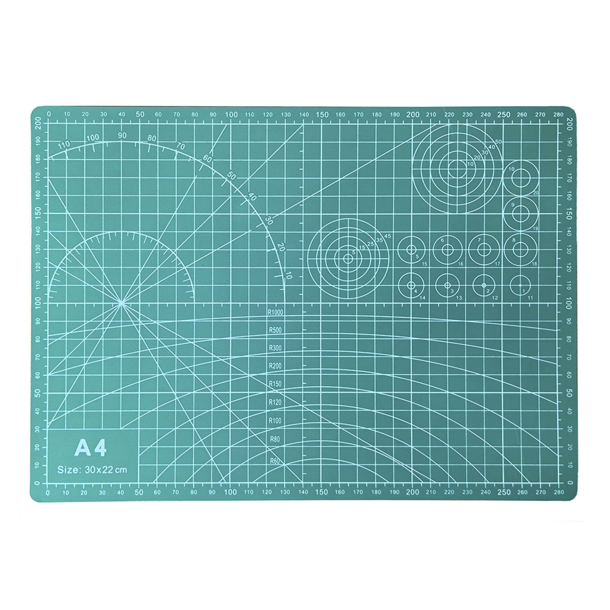 TABLA DE CORTE OFFICE DEPOT A4 (30*22*0.3cm) PVC COLOR VERDE
