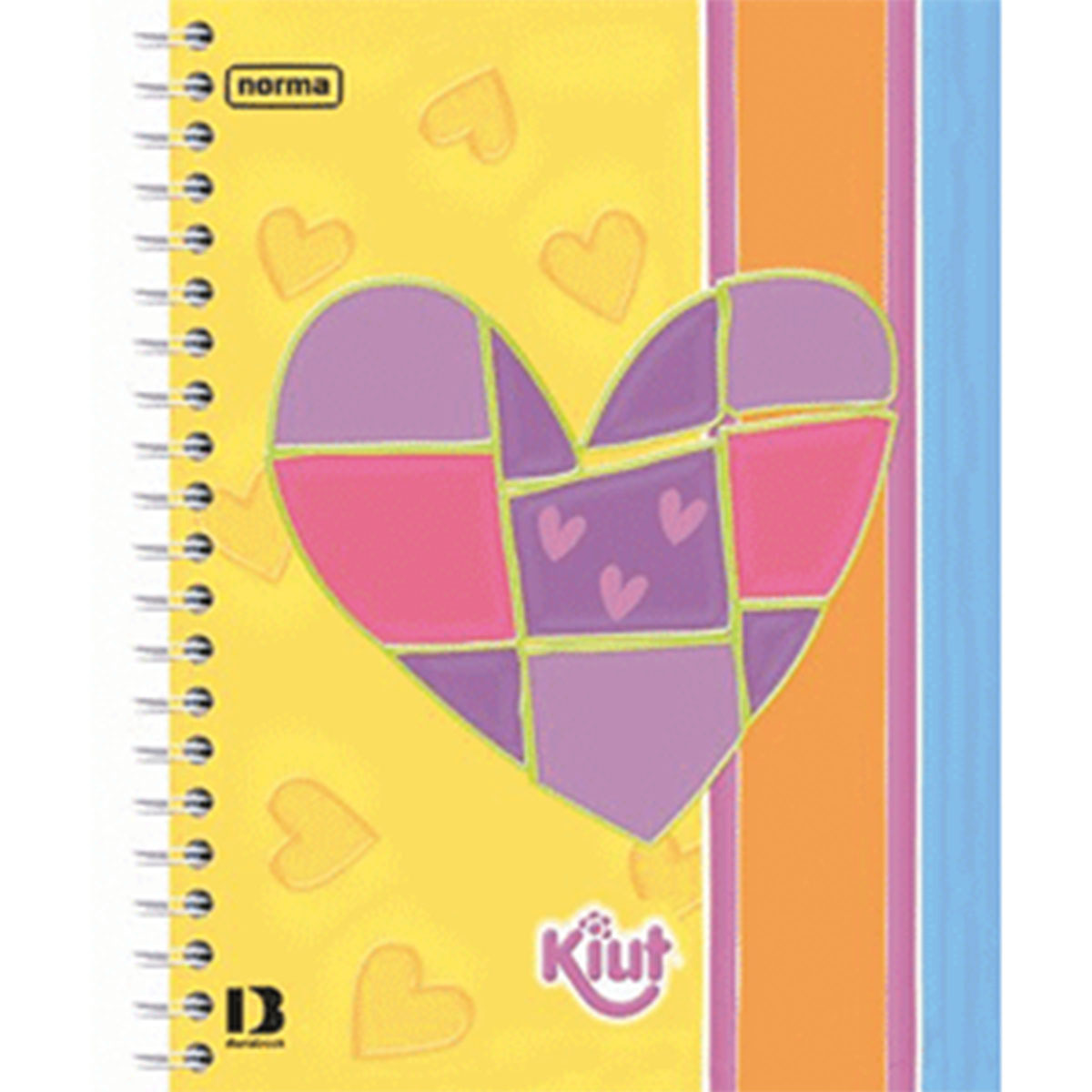 CUADERNO ESPIRAL RAYA KIUT