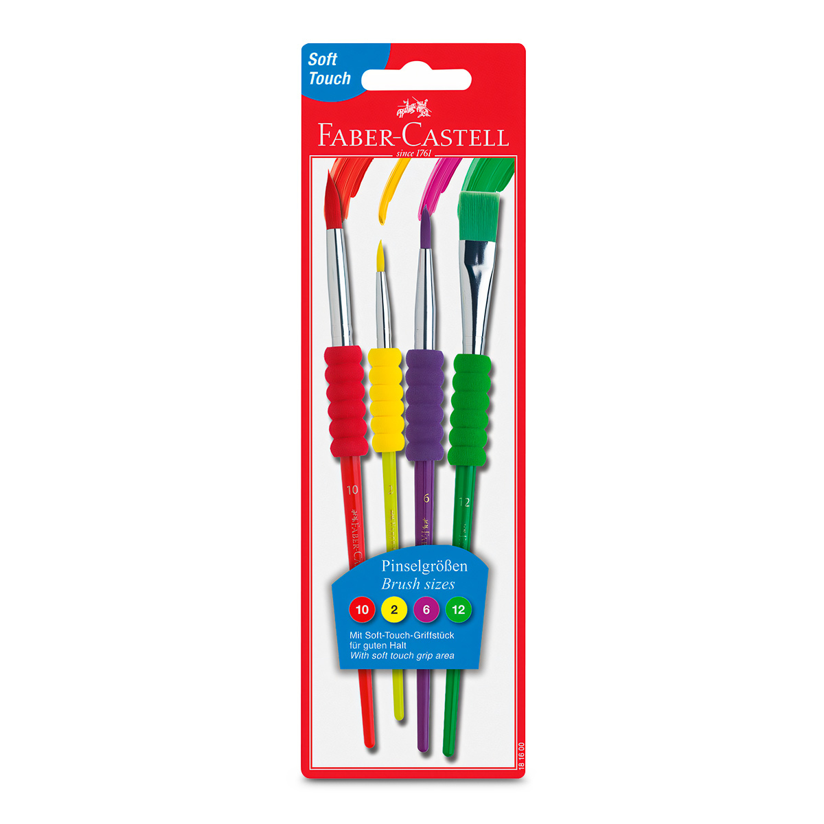 PINCELES FABER CASTELL 4U