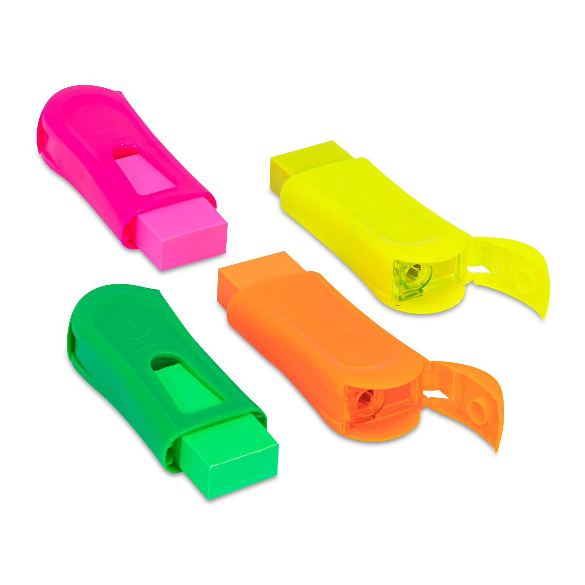 SACAPUNTAS CON BORRADOR FABER CASTELL COLORES