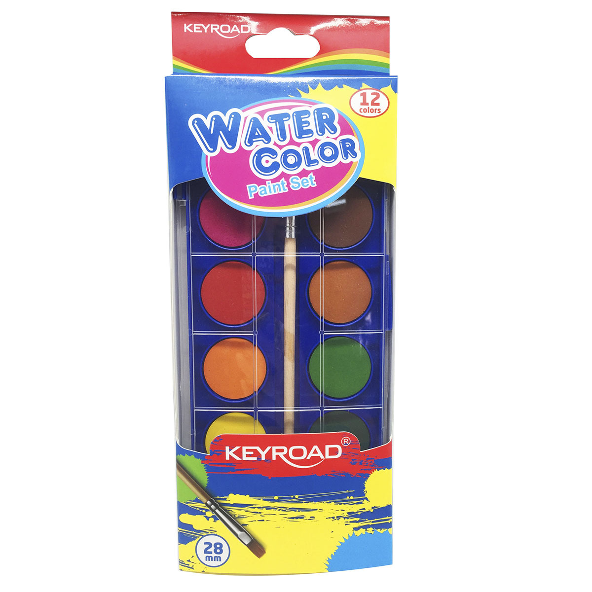 ACUARELAS KEYROAD 12U