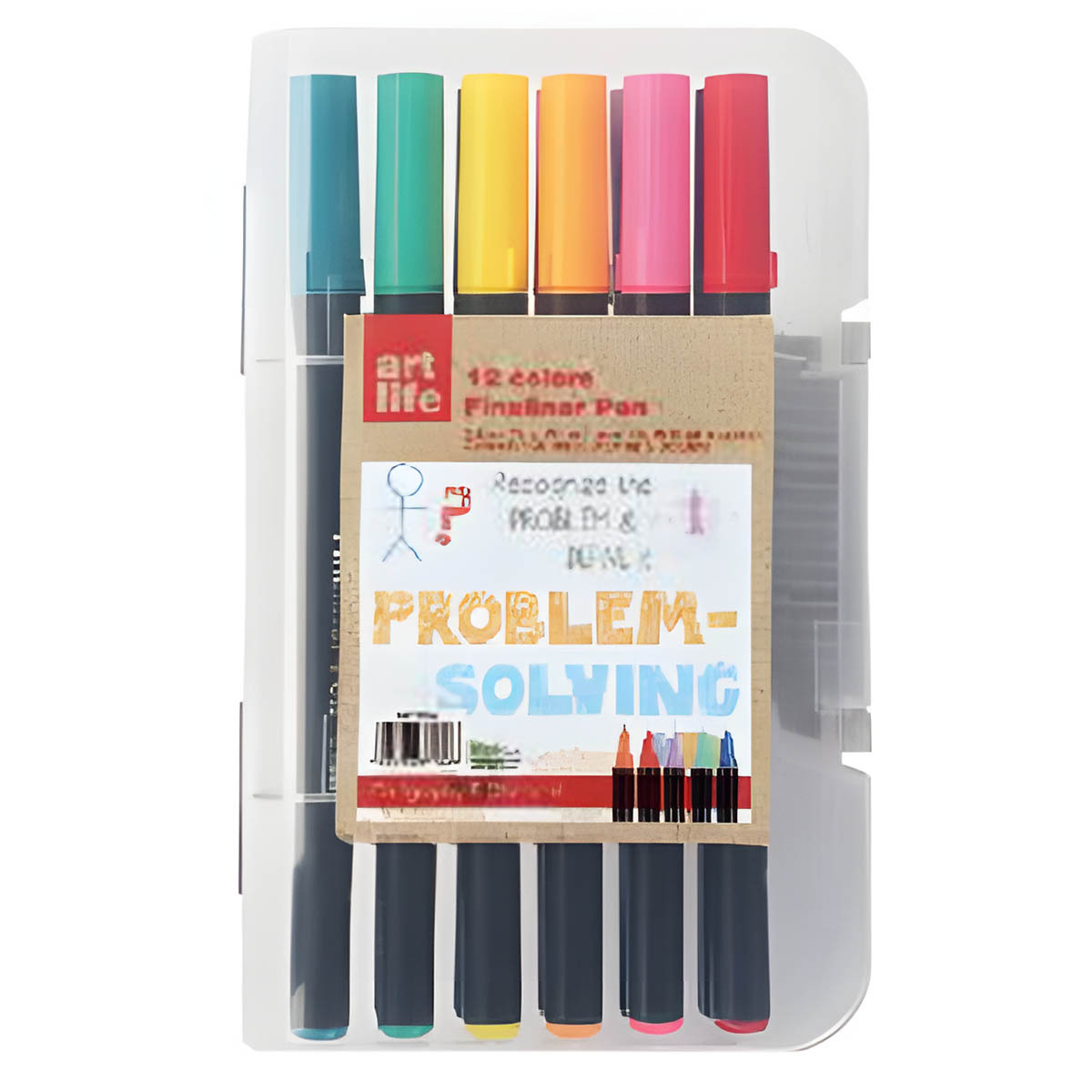 ROTULADOR PUNTA FINA ART LINE 0.4MM 12U